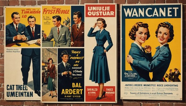Affiches vintage uniques : un mélange parfait de chic et de tendance